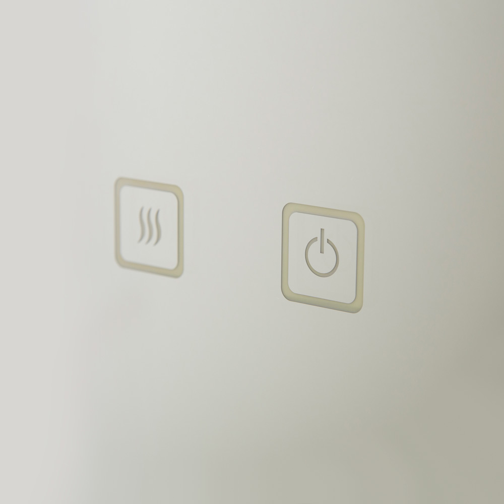 Зеркало BelBagno SPC-GRT-1000-800-LED-TCH-SND со встроенной подсветкой, голосовым управлением и подогревом