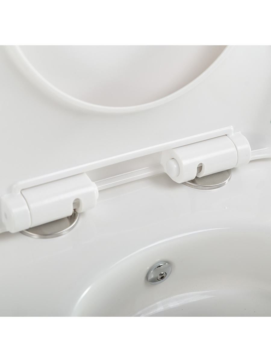 Унитаз подвесной BelBagno MARINO BB7026CH-TOR-BFS/SC с сиденьем, функцией биде, без смесителя 