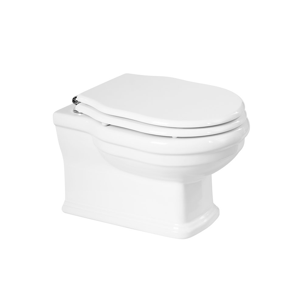 Чаша унитаза подвесного, безободкового BelBagno BOHEME BB115CH