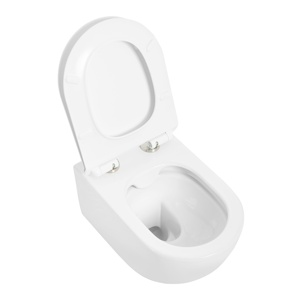 Унитаз подвесной Cezares MOLVENO CZR-2468-TH-R с сиденьем BelBagno BB2011SC