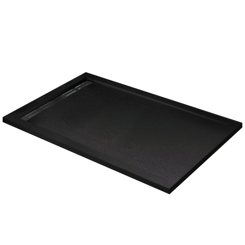 Поддон из искусственного мрамора 120х90 Cezares TRAY-AS-AH-120/90-30-NERO без сифона