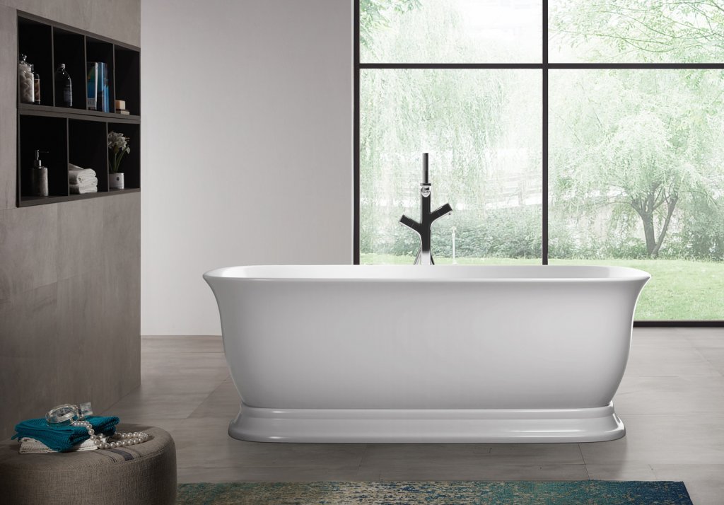 Ванна акриловая отдельностоящая BelBagno BB400-1700-800