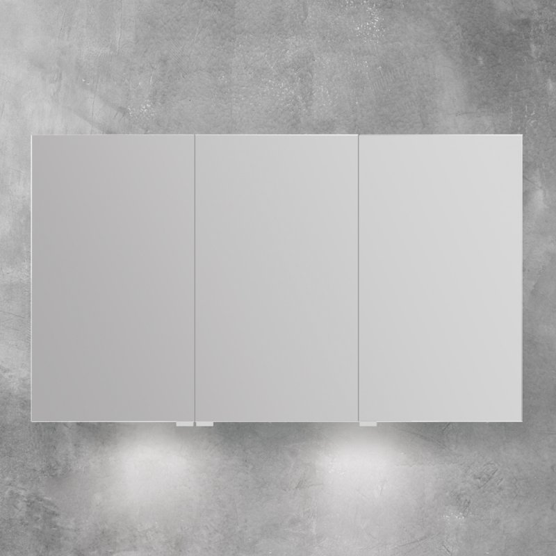 Зеркальный шкаф BelBagno SPC-3A-DL-BL-1200
