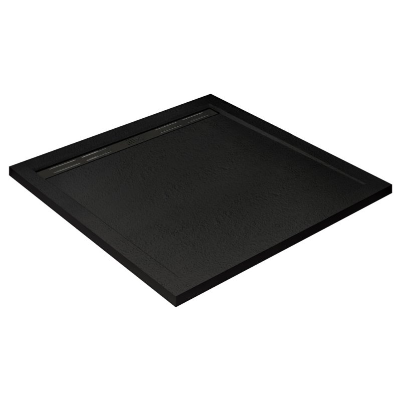 Поддон из искусственного мрамора 90х90 Cezares TRAY-AS-A-90-30-NERO без сифона