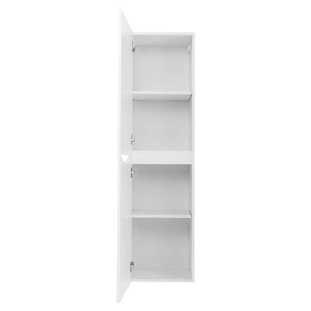 Пенал подвесной BelBagno FLY-MARINO-1500-2A-SC-BL-P-L левосторонний, Bianco Lucido