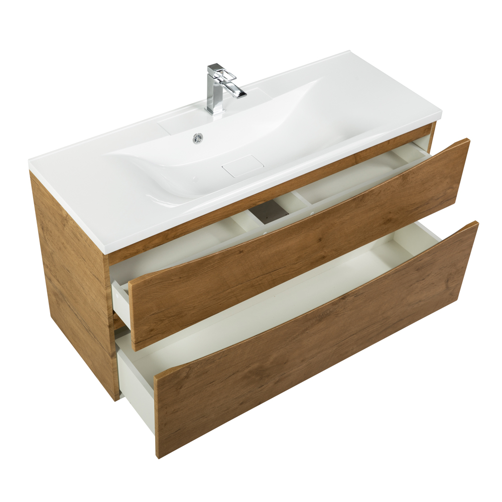 Тумба подвесная с раковиной BelBagno MARINO-H60-1100-2C-SO-RN-P