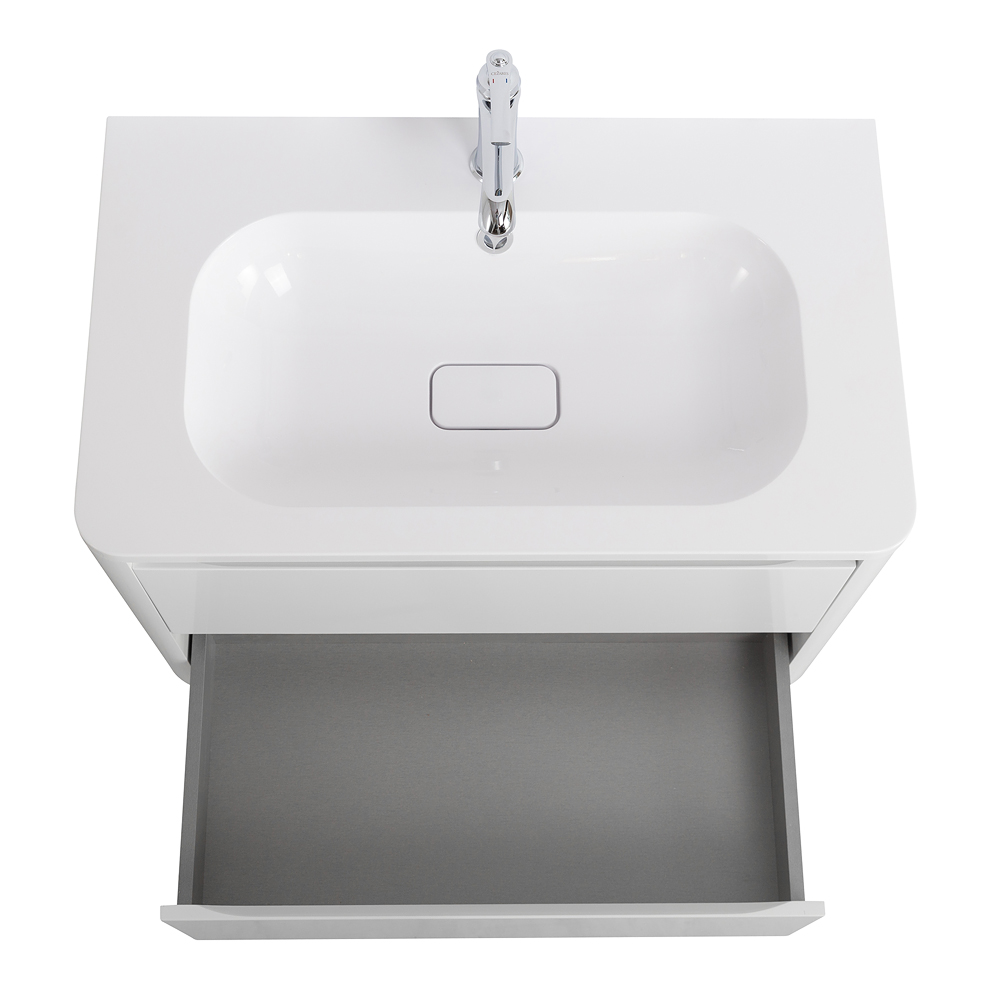 Мебель для ванной Cezares RELAX 80 Bianco Lucido RELAX-800-2C-SO-BL