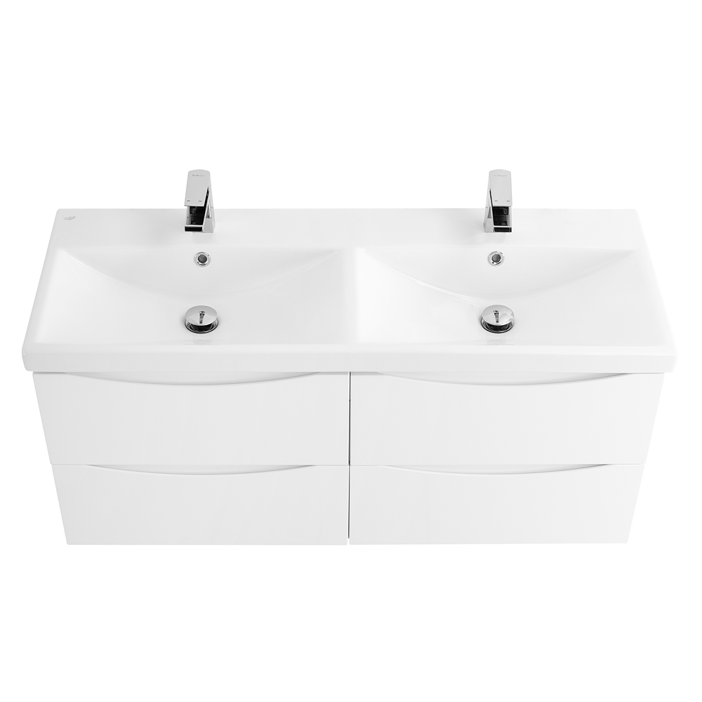 Тумба подвесная с раковиной BelBagno MARINO-CER-1200-4C-SO-2-BL-P