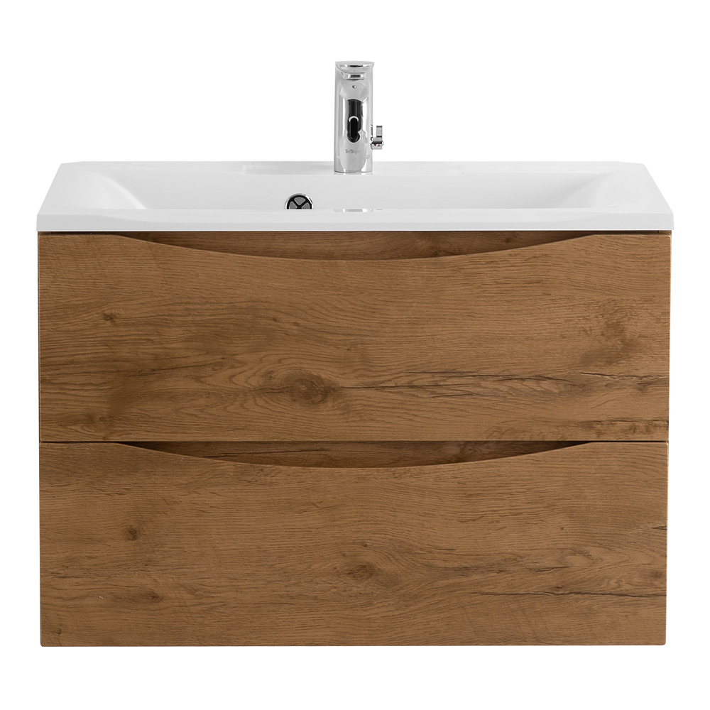 Тумба подвесная с раковиной BelBagno MARINO-750-2C-SO-RN-P