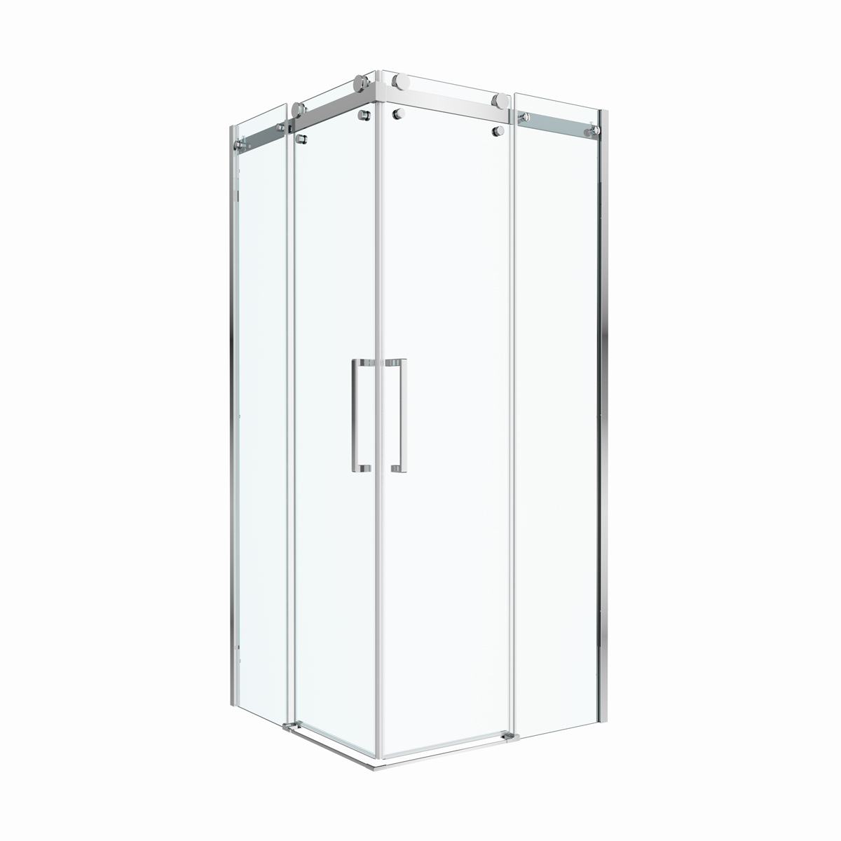 Душевой уголок BelBagno MARINO-2-A-2-90-C-CR 90х90см, профиль хром, стекло прозрачное