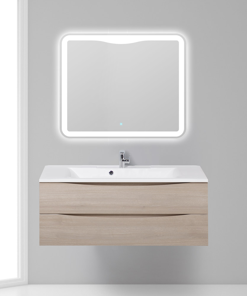 Тумба подвесная с раковиной BelBagno MARINO-1200-2C-SO-RG-P