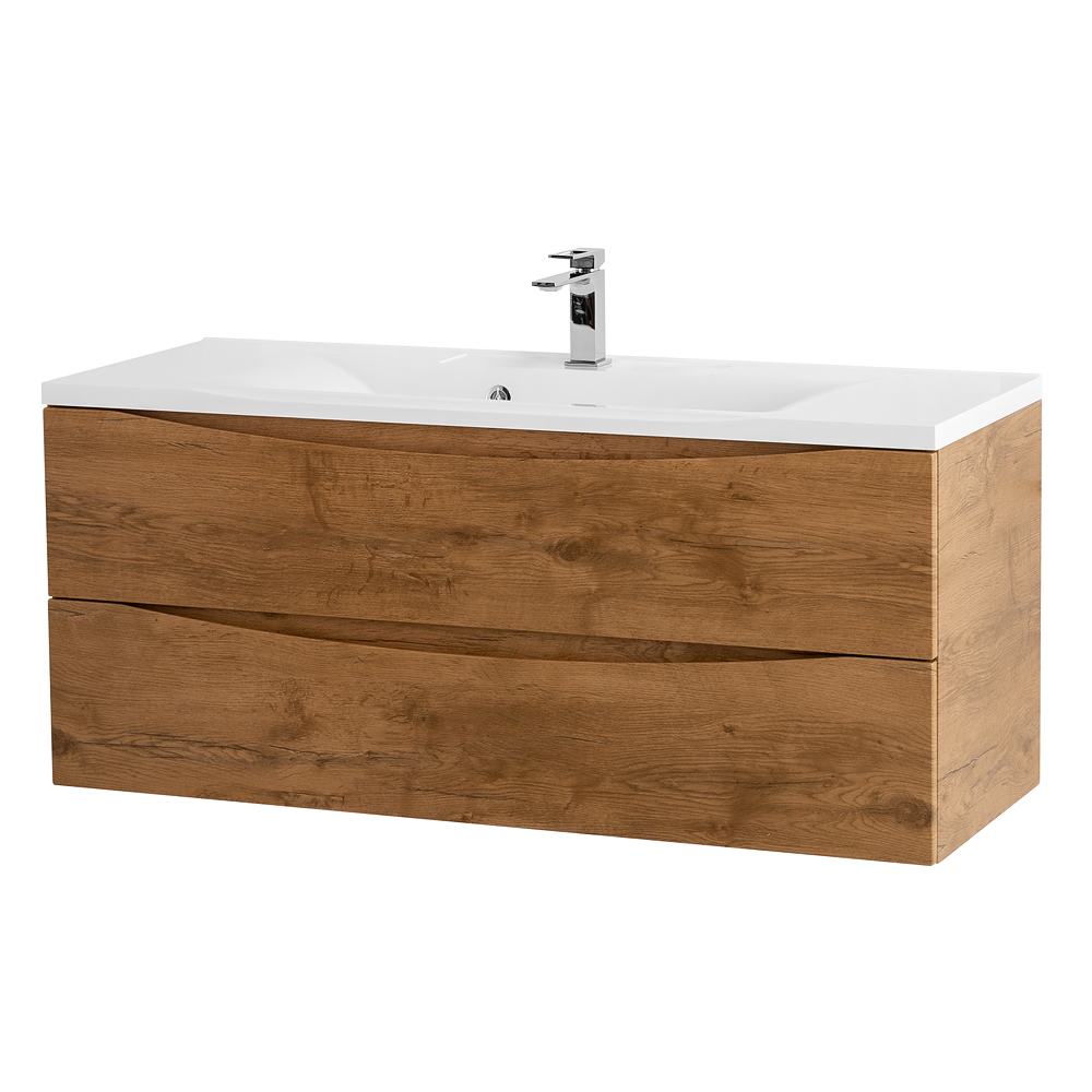 Тумба подвесная с раковиной BelBagno MARINO-1100-2C-SO-RN-P