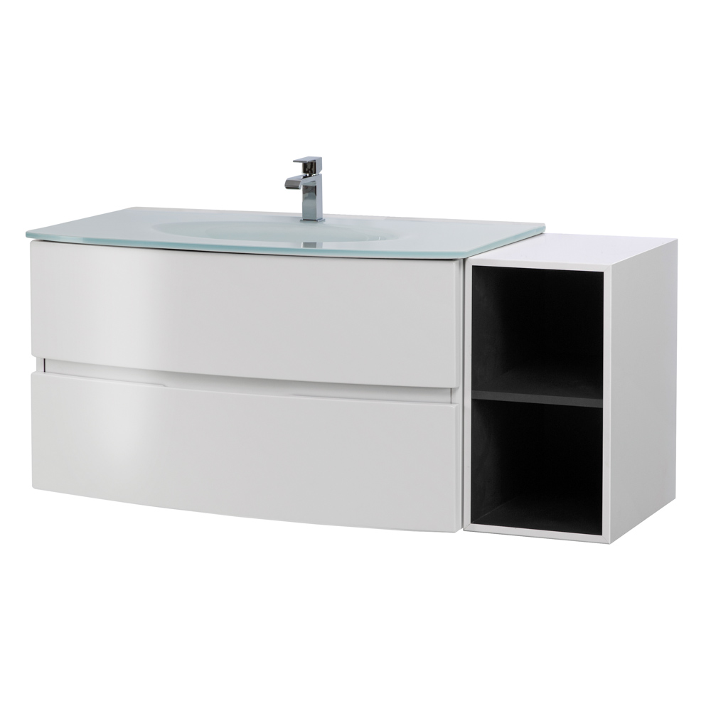Мебель для ванной Cezares ELETTRA 130 Bianco opaco 55525+55529