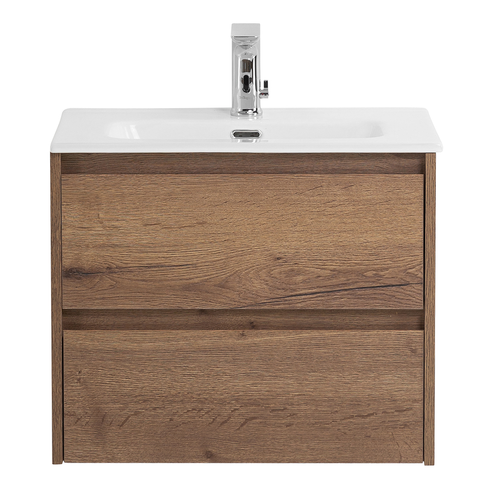 Тумба подвесная с раковиной BelBagno KRAFT 39-500/390-2C-SO-RT