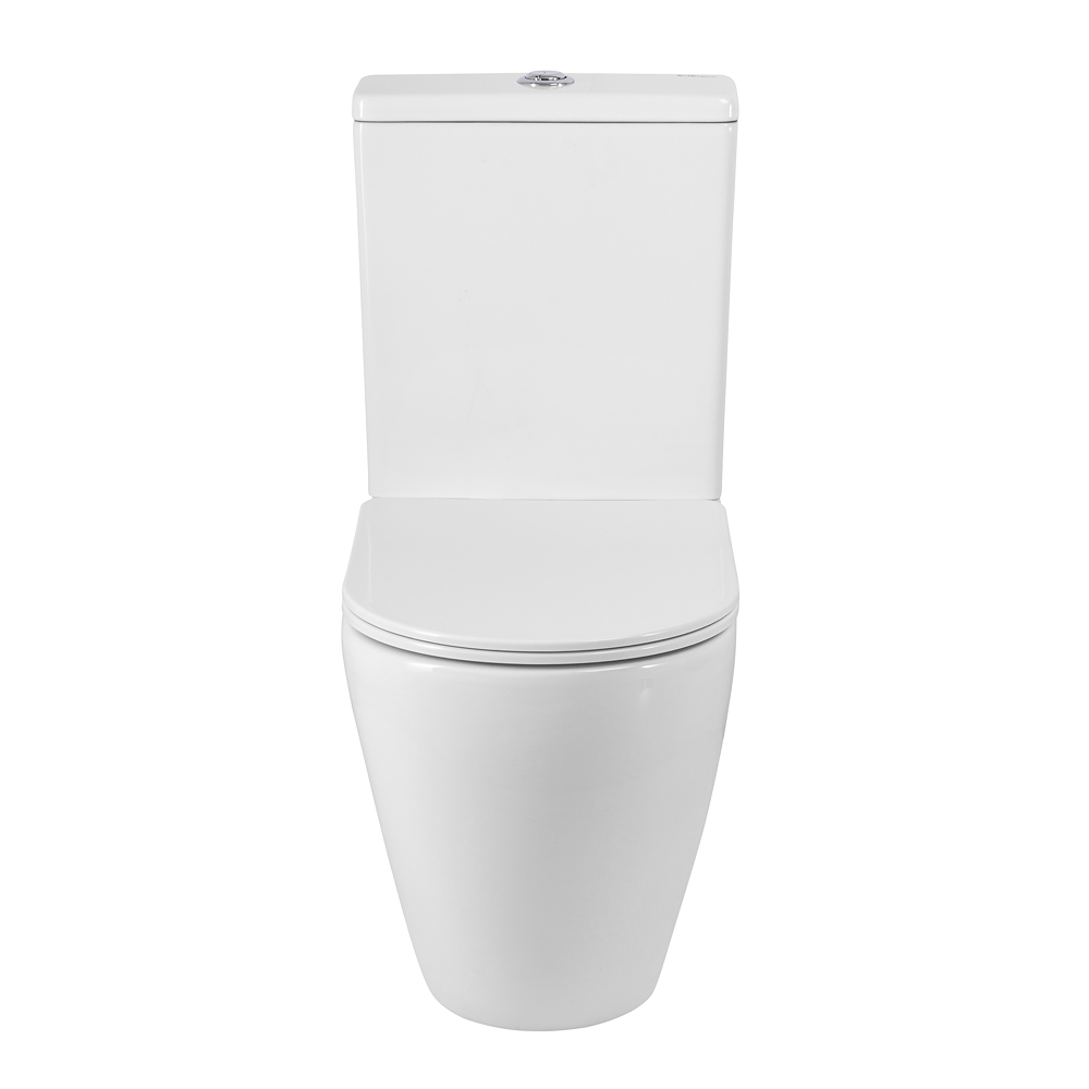 Унитаз-компакт безободковый с сиденьем и смывом TORNADO BelBagno SFERA-TOR BB2141CP-TOR/SC+BB2141T