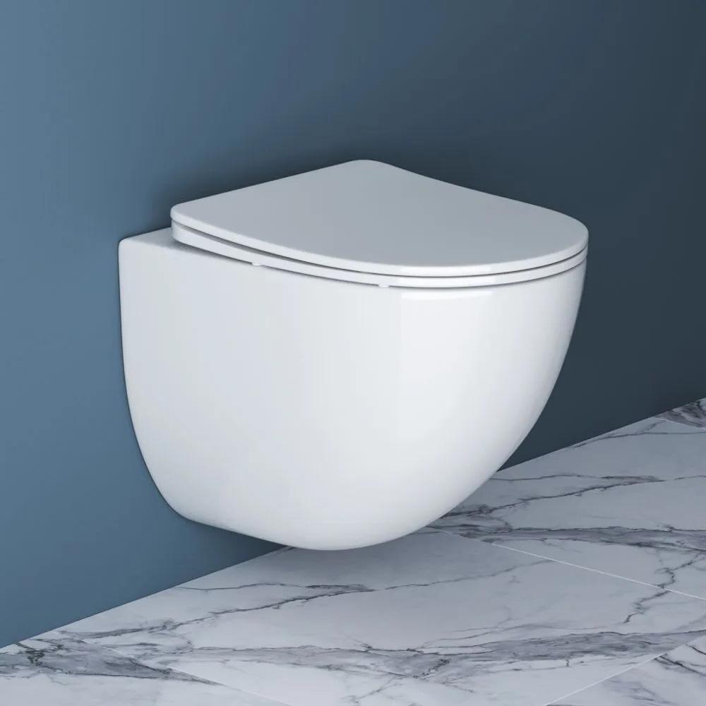 Унитаз подвесной безободковый BelBagno AMANDA BB051CHR