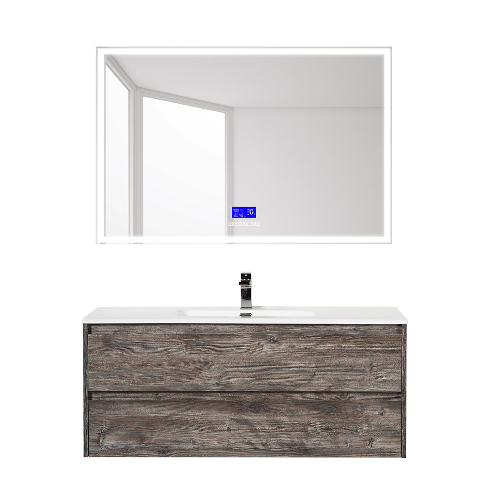 Тумба подвесная с раковиной BelBagno KRAFT-1200-2C-SO-PP