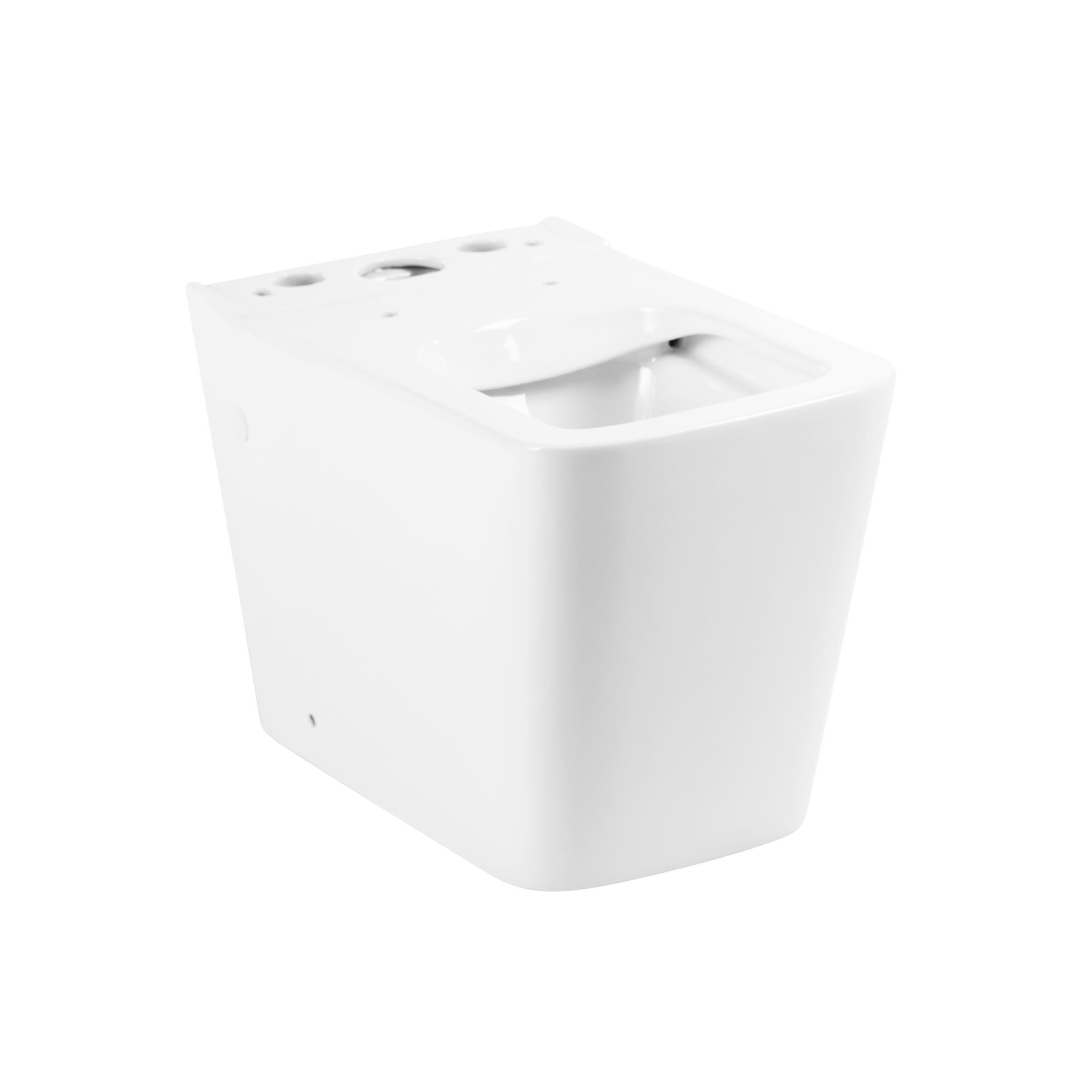 Чаша безободкового унитаза с сиденьем BelBagno ARDENTE-R BB02093CPR/SC