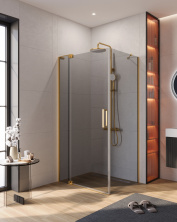 купить Душевой уголок CEZARES SLIDER-AH-1-80-100/110-GRIGIO-BORO 