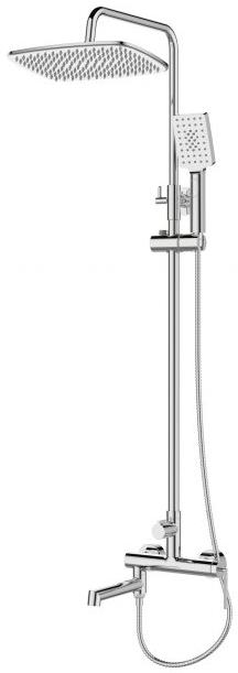 купить Душевая стойка с изливом BelBagno ACQUA-VSCM-CRM 