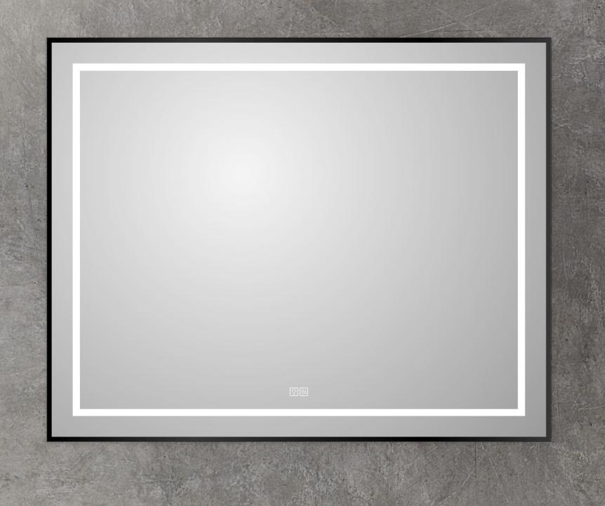 Зеркало BelBagno SPC-KRAFT-1000-800-LED-TCH-WARM-NERO
