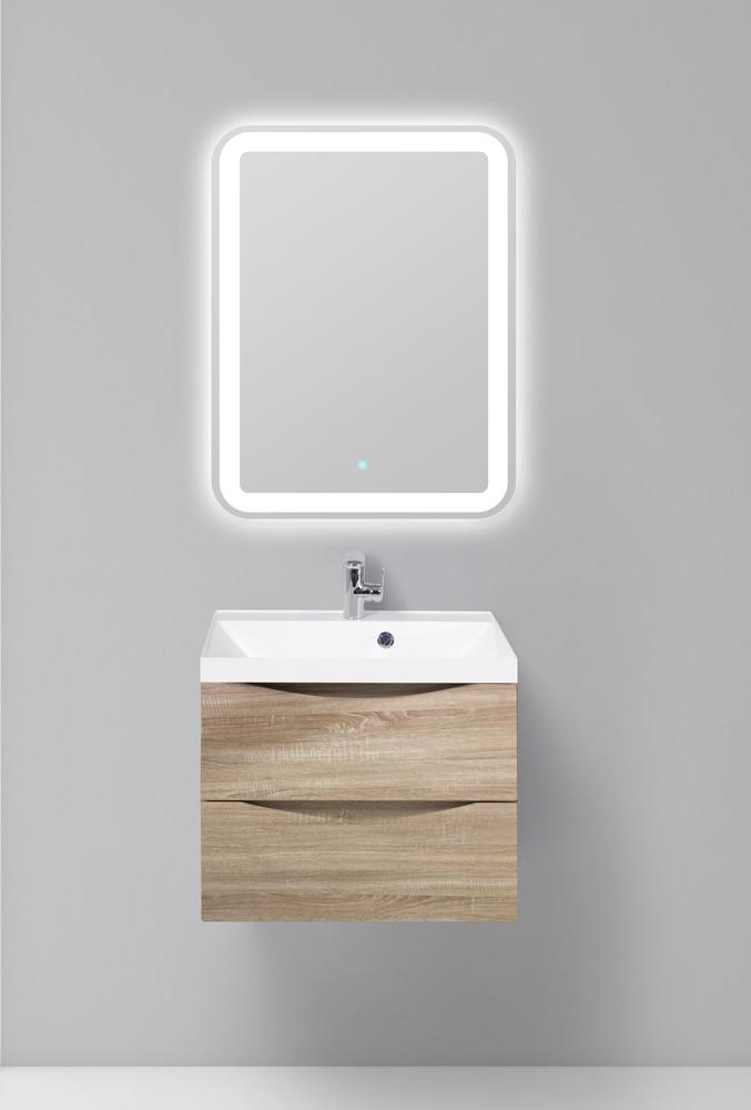 купить Тумба подвесная с раковиной BelBagno MARINO-700-2C-SO-WO-P 