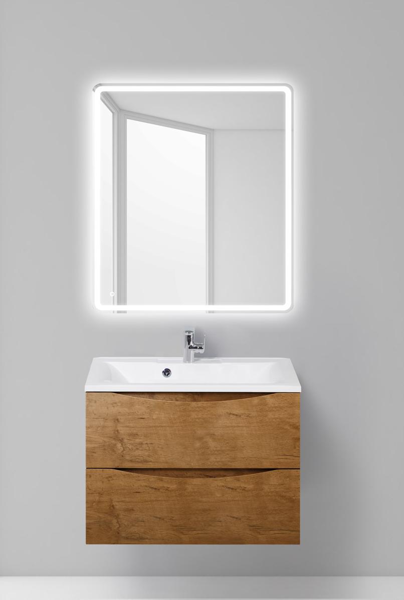 купить Тумба подвесная с раковиной BelBagno MARINO-750-2C-SO-RN-P 