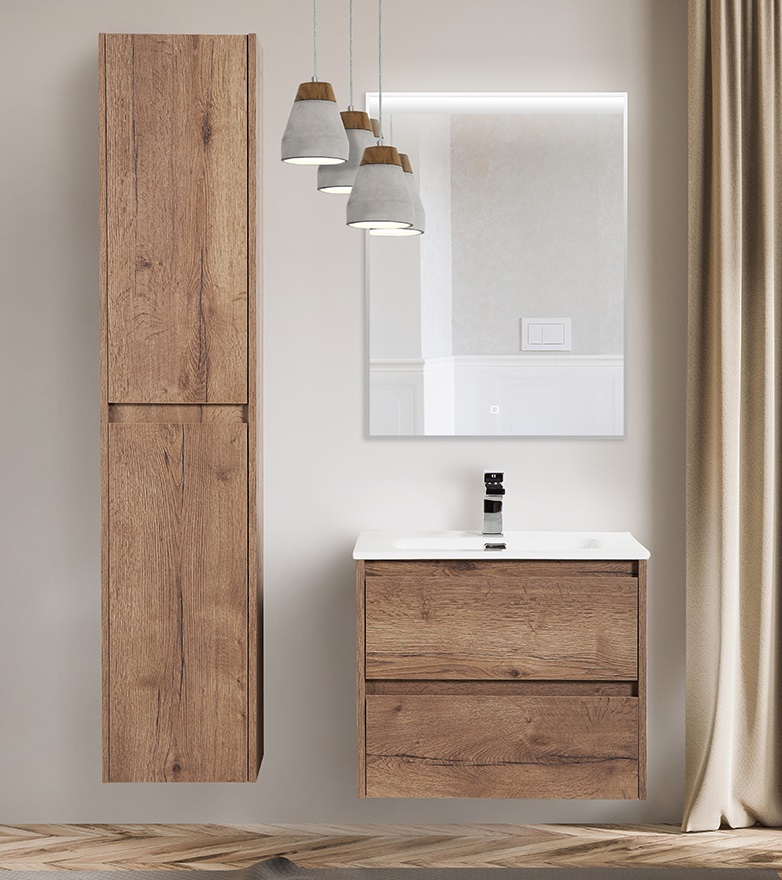 Тумба подвесная под раковину BelBagno KRAFT-600-2C-SO-RT