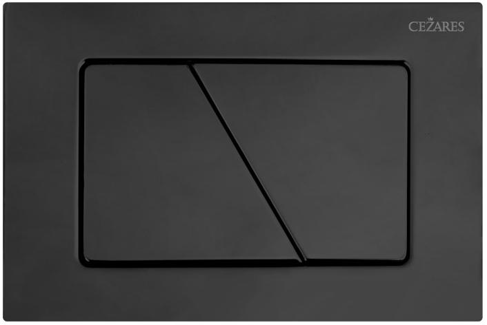 Кнопка смыва CEZARES CZR-210H-NOP, черный матовый