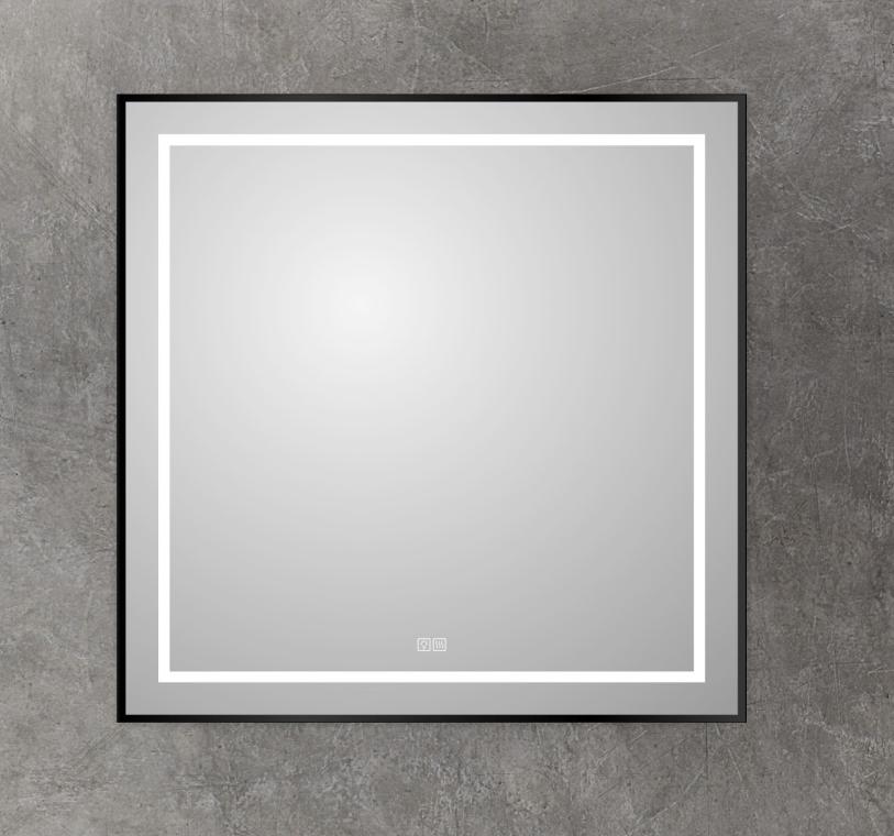 Зеркало BelBagno SPC-KRAFT-900-800-LED-TCH-WARM-NERO