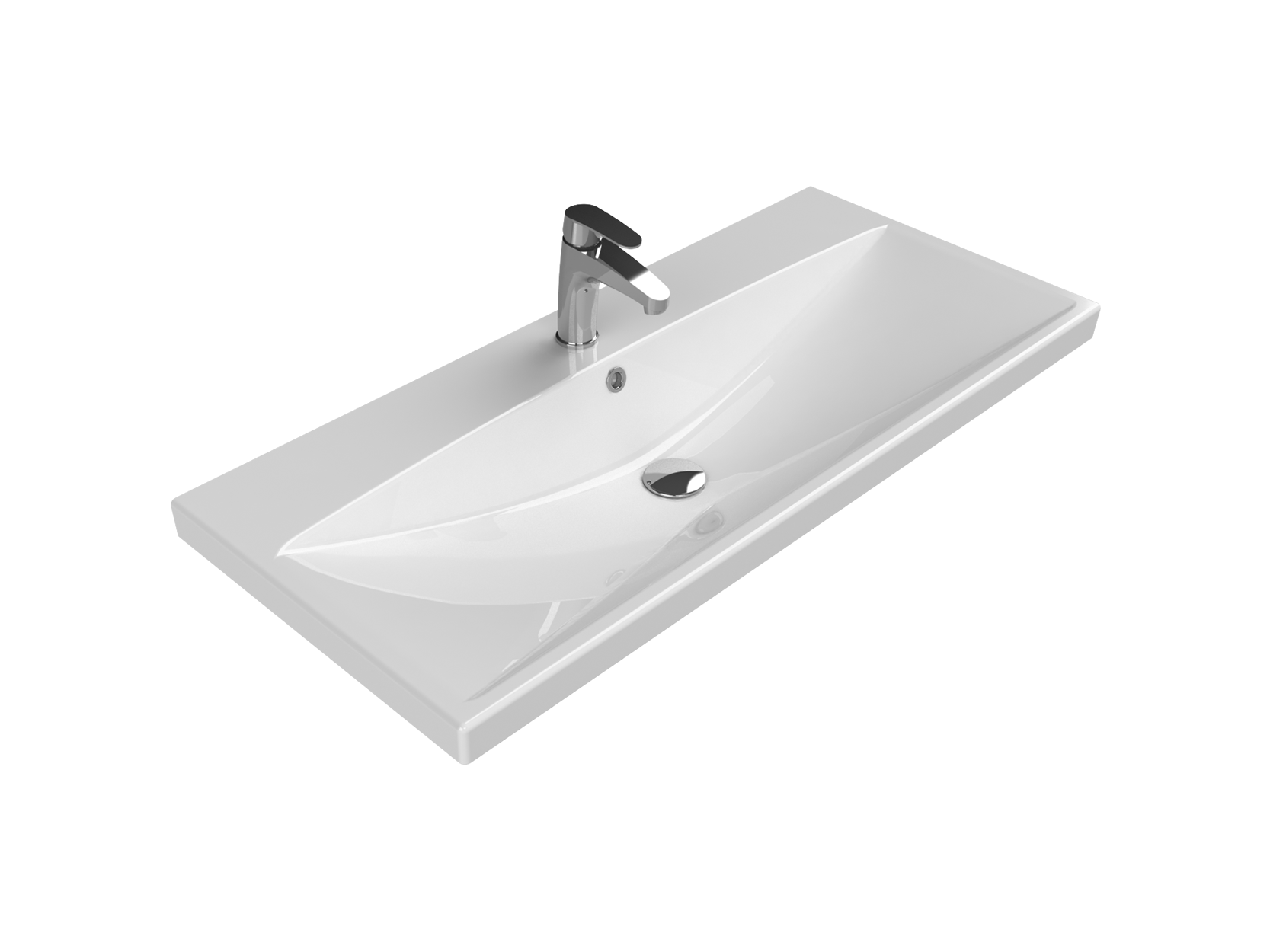 Керамическая раковина Belbagno BB-0324-100-LVB