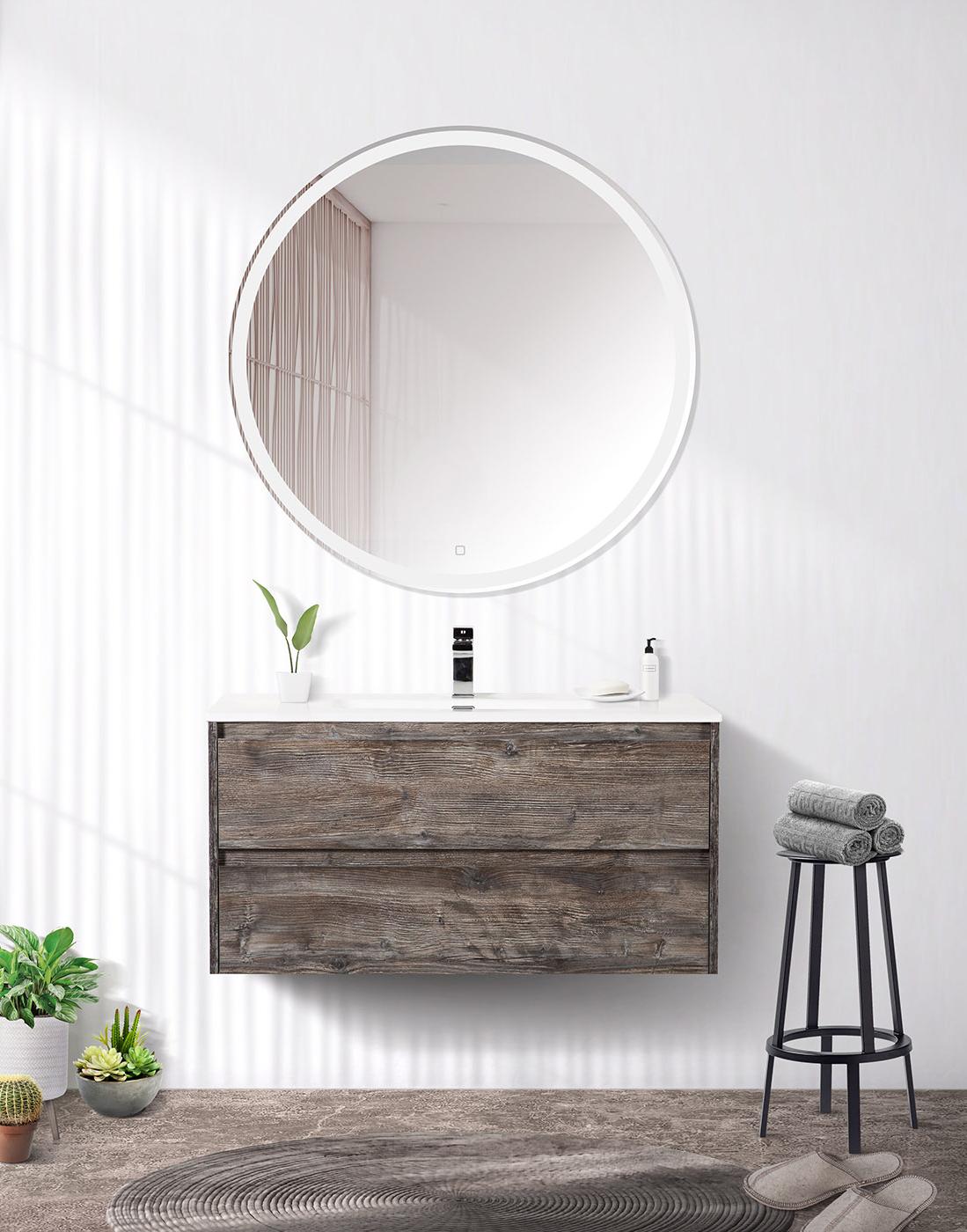 Тумба подвесная под раковину BelBagno KRAFT-1000-2C-SO-PP