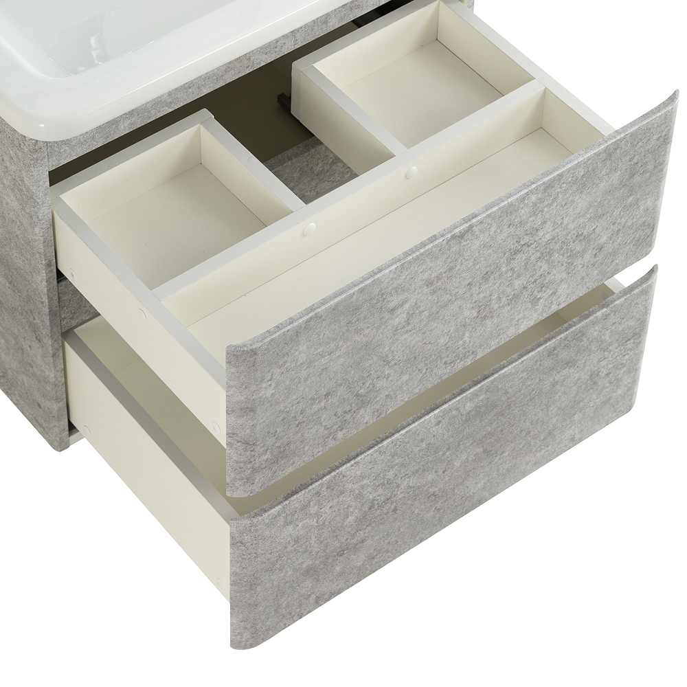 Тумба подвесная с керамической раковиной BelBagno ALBANO-CER-600-2C-SO-CVG