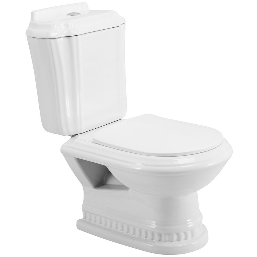 Унитаз-компакт Cezares KING PALACE CZR-237-T+CZR-163-T с сиденье BelBagno BB051-2SC