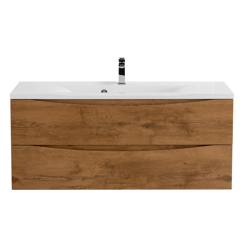 Тумба подвесная с раковиной BelBagno MARINO-1100-2C-SO-RN-P