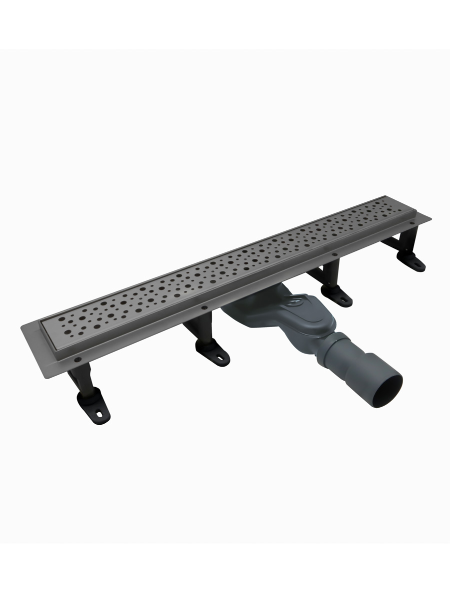 Душевой лоток CEZARES SLIDER-LD-60-GM оружейная сталь