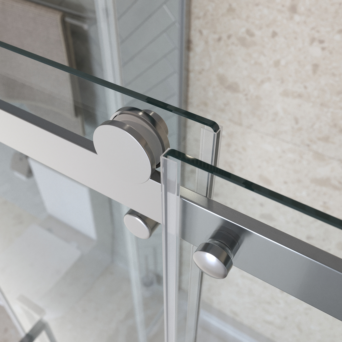 Душевой уголок BelBagno MARINO-2-AH-1-150/100-C-CR 150х100см профиль хром, стекло прозрачное