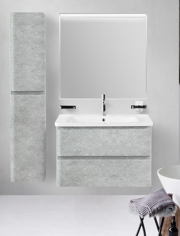 Тумба подвесная с керамической раковиной BelBagno ALBANO-CER-800-2C-SO-CVG