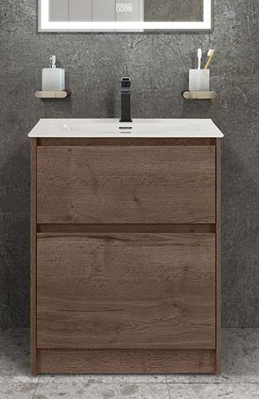 купить Тумба напольная с раковиной BelBagno KRAFT39-500/390-2C-PIA-RT 