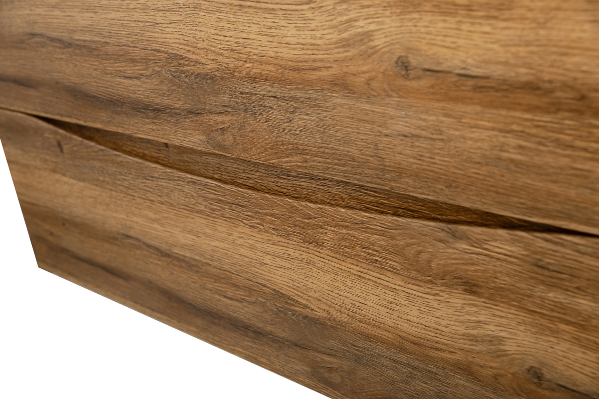 Тумба с раковиной подвесная BelBagno MARINO-CER-MINI-1000-2C-SO-RR-P Rovere Rustico, раковина белая BB-8099-3-100