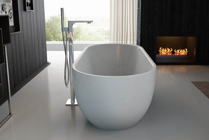 Ванна акриловая отдельностоящая BelBagno BB70-1500-800