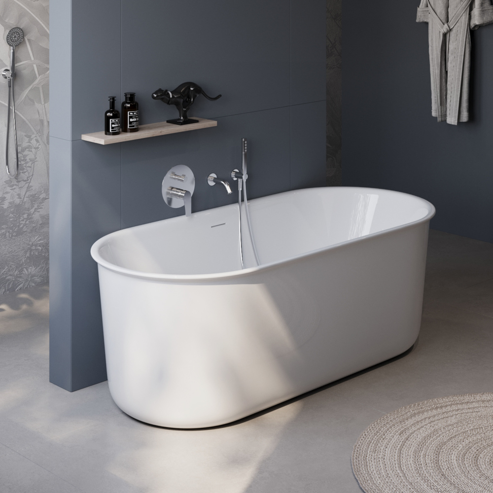 Ванна отдельностоящая BelBagno BB709-1700-780