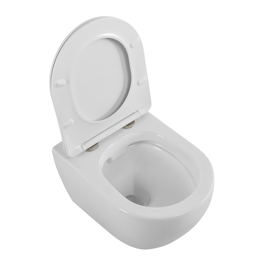 Унитаз подвесной Cezares STYLUS CZR-513-TH-R безободковый с сиденьем CZR-089-SC