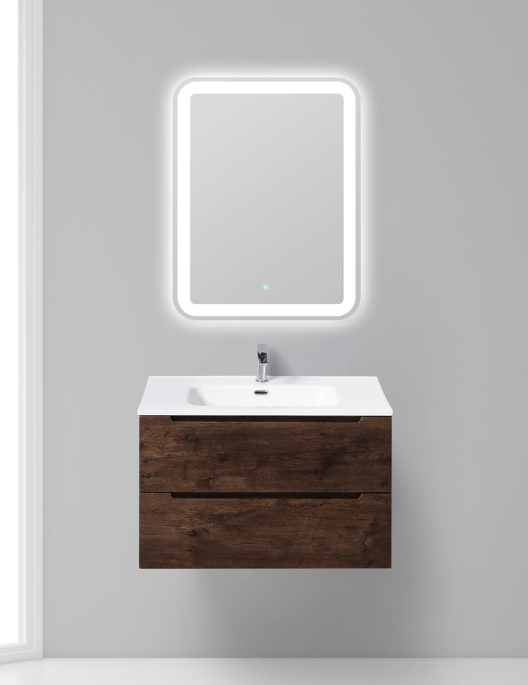 купить Тумба подвесная с раковиной BelBagno ETNA39-800/390-2C-SO-RW-P+BB800/390ETL 
