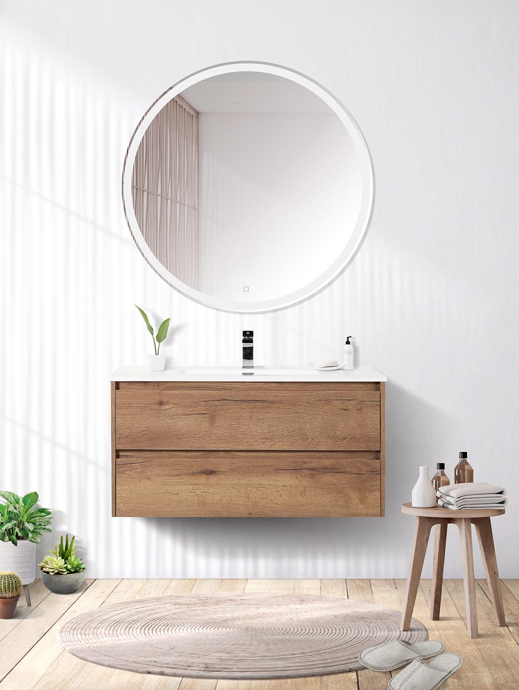 Тумба подвесная под раковину BelBagno KRAFT-900-2C-SO-RT