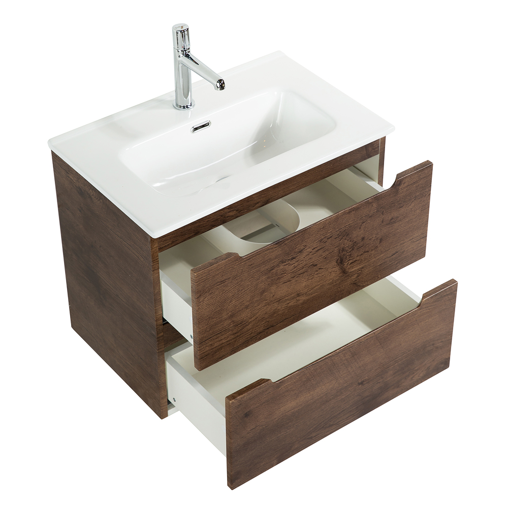 Тумба подвесная с раковиной BelBagno ETNA39-600/390-2C-SO-RW-P+BB600/390ETL