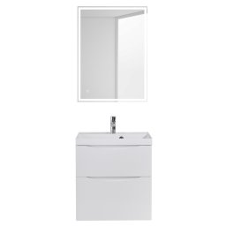Тумба подвесная с раковиной BelBagno MARINO-H60-600-2C-SO-BL-P