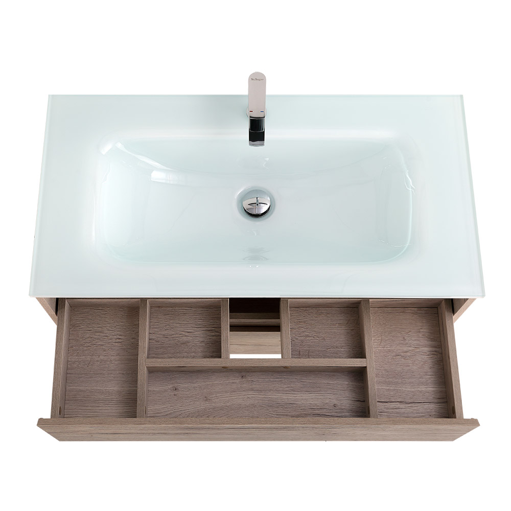 Тумба подвесная под раковину BelBagno KRAFT-900-2C-SO-RGB