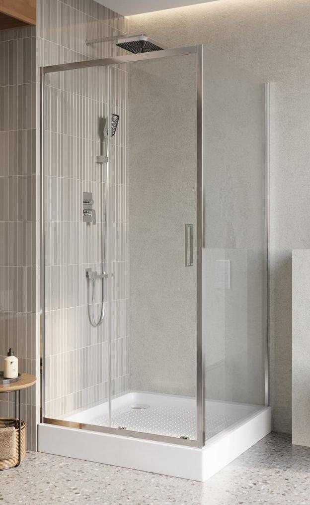 купить Душевой уголок BelBagno LUCE-A-1-100/100-C-Cr 