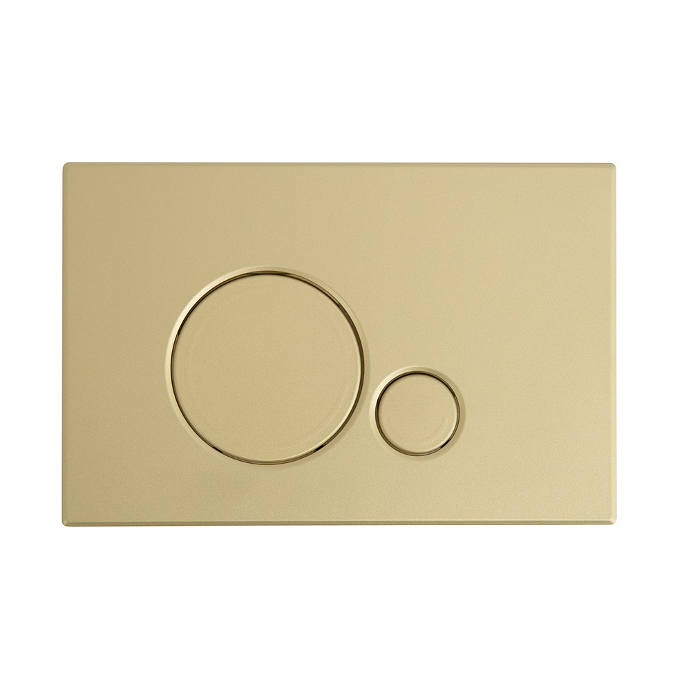 Кнопка смыва BelBagno SFERA CZR/BB-SR-BORO, брашированное золото